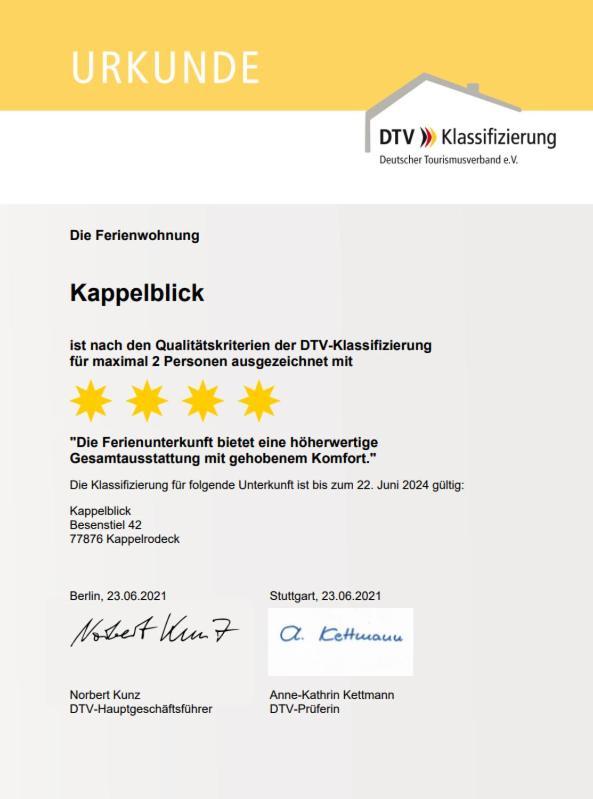 Ferienwohnung Kappelblick カッペルローデック エクステリア 写真